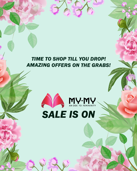 Time to Shop till you drop! 

#MYMYSale #MyMy #MyMyAhmedabad #Fashion #Ahmedabad #FemaleFashion