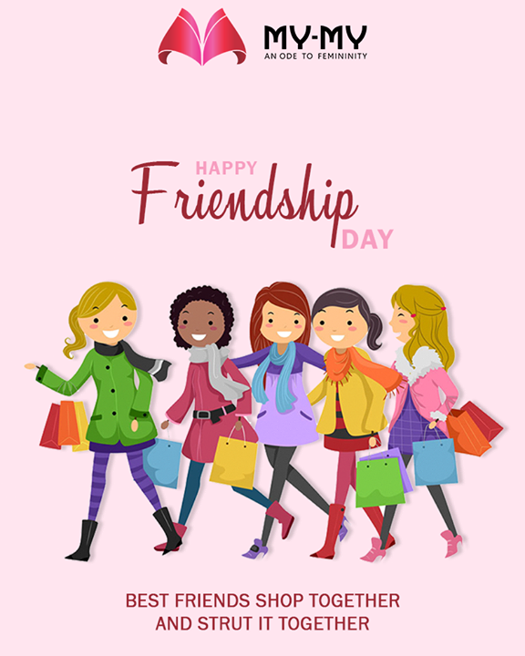 Best friends shop together & strut it together.

#HappyFriendshipDay #FriendshipDay18 #FriendshipDay #FriendshipDayCelebration #Friendship #Friends #MyMy #MyMyAhmedabad #Fashion #Ahmedabad #FemaleFashion
