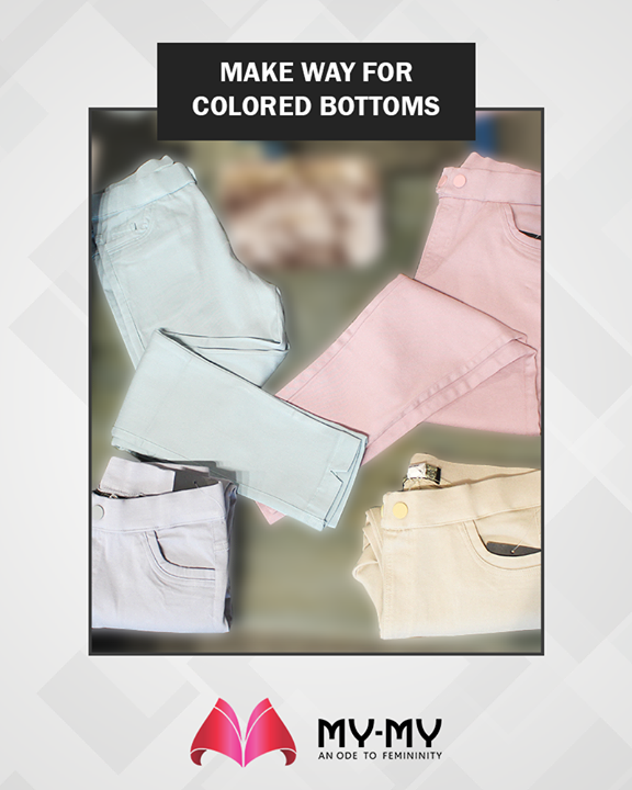 Are you a fan of colored bottoms? Make way to My-My!

#MYMYStore #Fashion #Shopping #FashionStore #Gujarat #India #Travel