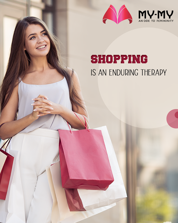Shopping is an enduring therapy!
Pamper yourself with a shopping spree and look picture-perfect this Valentine’s Day.

#ShoppingTherapy #PamperYourself #LookPicturePerfect #DazzleYourValentine #MonthOfLove #FlauntYourFashion #MyMy