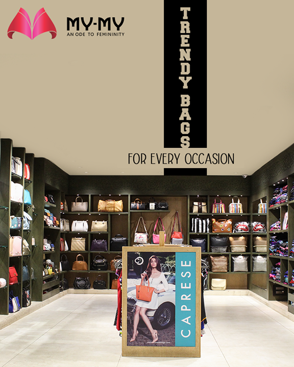 Catch a glimpse of My-My’s trendy bags collection.
Visit us to hand-pick the one that match your outfit and lures your heart.

#MYMYStore #BagsToFallFor #EverydayEssentials #Fashion #DesignerBags #Shopping #FashionStore #Gujarat #India