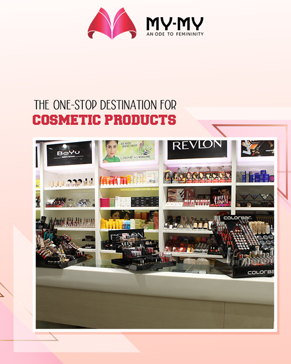 Life gets sorted when you have the convenience to find all your desired ensembles under one roof! Drop in at the one-stop destination for cosmetic products; My-My and enjoy hassle-free purchases.

#GlamUp #BeautyProducts #CosmeticProducts #StayStylish #GlamUpGlamourGame #AssortedEnsembles #AestheticPerfection #FemaleFashion #MYMY #Ahmedabad