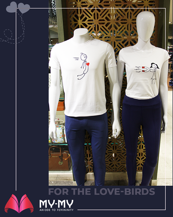 Go love-twinning with your partner by adorning these funky T-shirts! 

#MyMy #MyMyCollection #ExculsiveEnsembles #ExclusiveCollection #Ahmedabad #Gujarat #India
