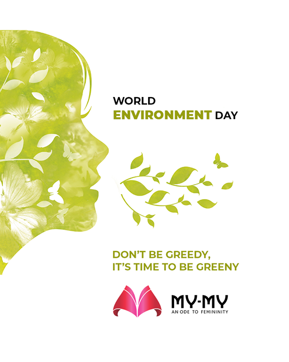 Don’t be greedy, it’s time to be greeny.

#WorldEnvironmentDay #EnvironmentDay #SaveEnvironment #PledgeGreen #MyMy #MyMyCollection #ExculsiveEnsembles #ExclusiveCollection #Ahmedabad #Gujarat #India