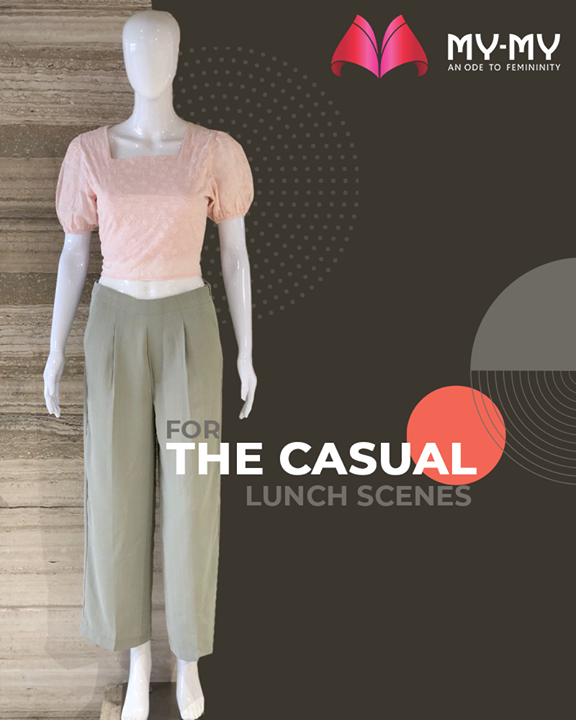 Own it to steal the spotlight when you are having casual lunch-out scenes with your fam-jam! 

#MyMy #MyMyCollection #ExculsiveEnsembles #ExclusiveCollection #Ahmedabad #Gujarat #India