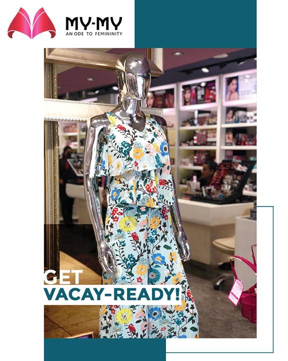 Get vacay-read by donning this flowery themed up and down! 

#MyMy #MyMyCollection #ExculsiveEnsembles #ExclusiveCollection #Ahmedabad #Gujarat #India