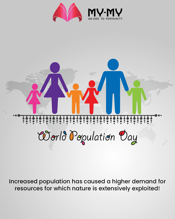 Increased population has caused a higher demand for resources for which nature is extensively exploited!

#WorldPopulationDay #PopulationDay #WorldPopulationDay2019 #MyMy #MyMyCollection #ExculsiveEnsembles #ExclusiveCollection #Ahmedabad #Gujarat #India