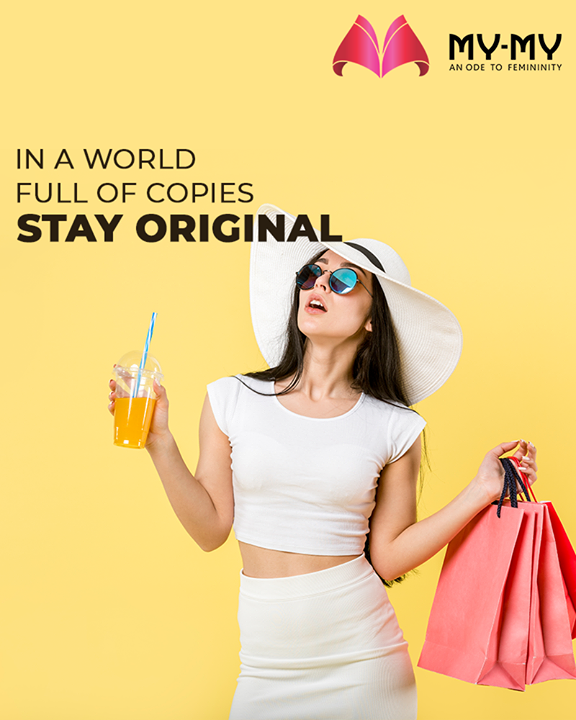 In a world full of copies, stay original.

#MyMy #MyMyCollection #ExculsiveEnsembles #ExclusiveCollection #Ahmedabad #Gujarat #India