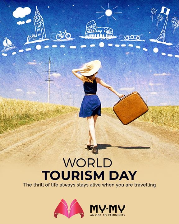 The thrill of life always stays alive when you are travelling.

#WorldTourismDay #WTD2019 #TourismDay #SoftAppearances #EtherealLook #DroolworthyDesign #TrendingOutfits #AssortedEnsembles #FemaleFashion #Ahmedabad #MYMY #Gujarat #India