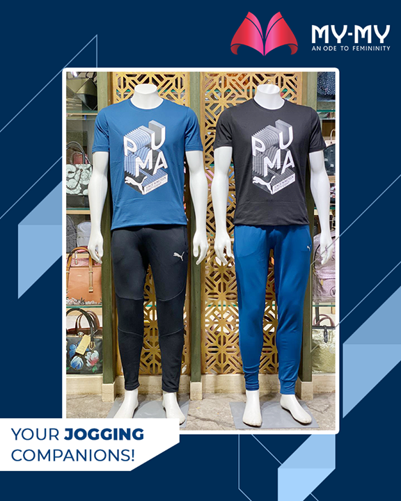 Keep your jogging sessions flexible & comfortable by grabbing these jogging companions from My My!

#DroolworthyDesign #TrendingOutfits #AssortedEnsembles #FemaleFashion #Ahmedabad #MYMY #Gujarat #India