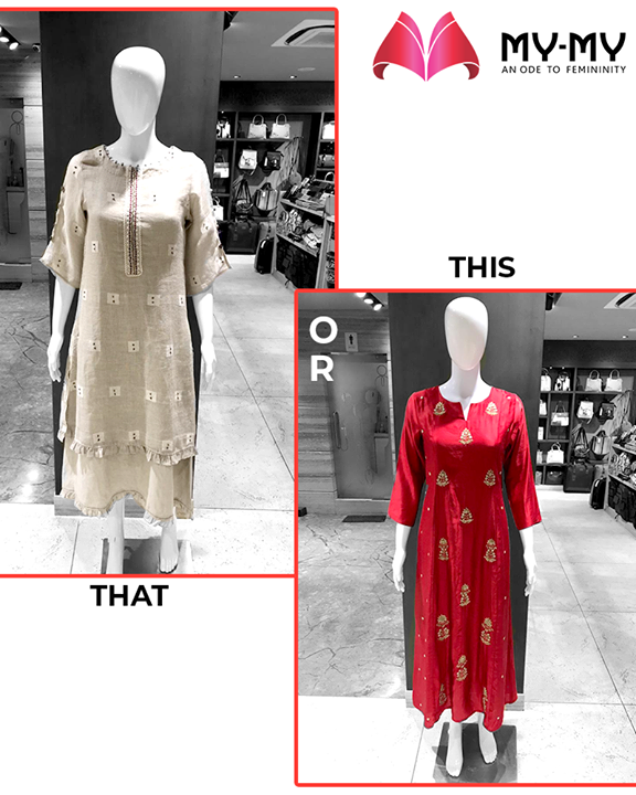 Which one would you like to adorn?

#MyMy #MyMyCollection #ExculsiveEnsembles #ExclusiveCollection #Ahmedabad #Gujarat #India