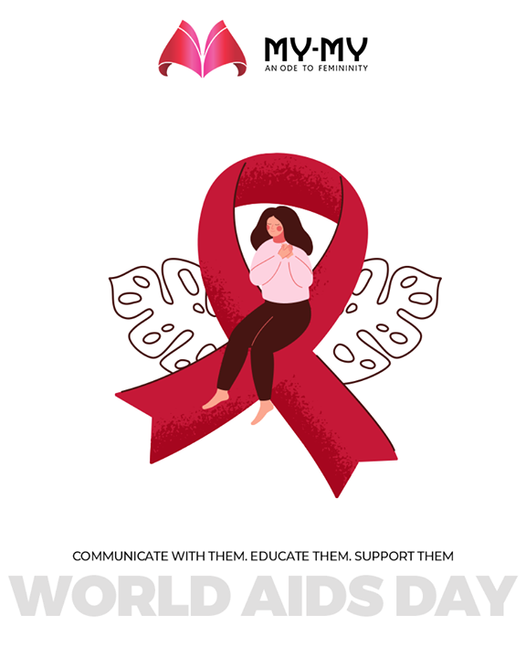 Communicate with them. Educate them. Support them.

#WorldAIDSDay #AIDSDay #AIDSDay2019 #WorldAIDSDay2019 #MyMy #MyMyCollection #ExculsiveEnsembles #ExclusiveCollection #Ahmedabad #Gujarat #India