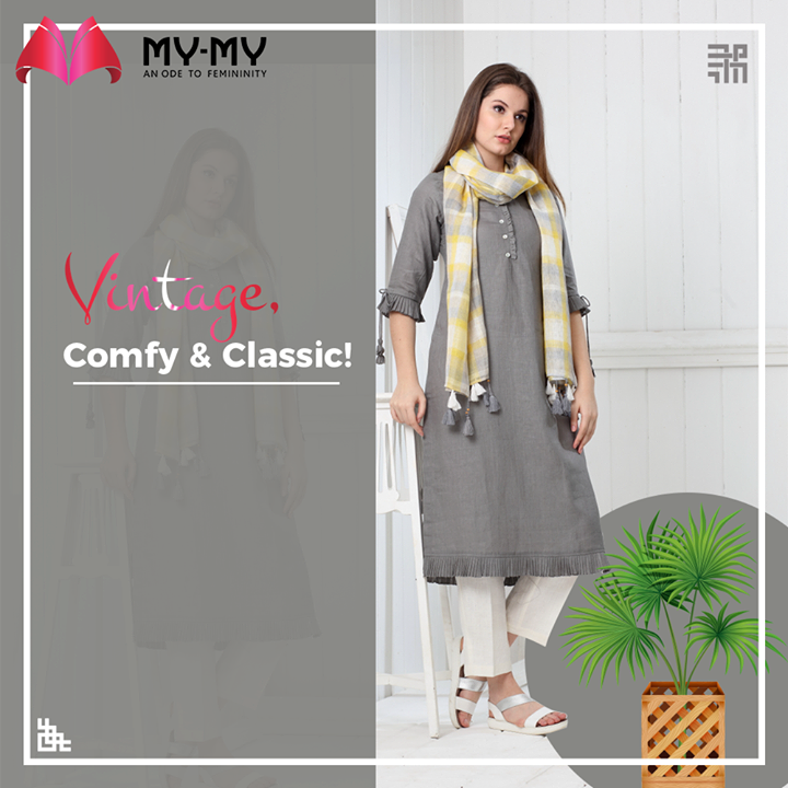This week calls for vintage, comfy & classic look.

#MyMy #MyMyCollection #Vintage #Comfy #Classic #Comfortableoutfits #WesternOutfits #vibrantcolors #ExculsiveEnsembles #ExclusiveCollection #Ahmedabad #Gujarat #India