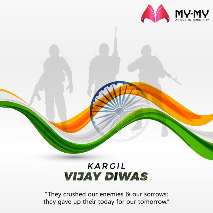 “They crushed our enemies & our sorrows; they gave up their today for our tomorrow.”

#KargilVijayDiwas #KargilVijayDiwas2020 #JaiHind #IndianArmy #RememberingKargil #MyMy #MyMyCollection #EthnicCollecton #ExculsiveEnsembles #ExclusiveCollection #Ahmedabad #Gujarat #India