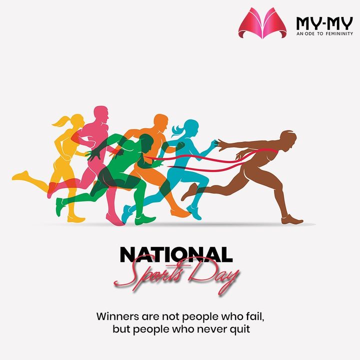 Winners are not people who fail, but people who never quit

#NationalSportsDay #SportsDay #NationalSportsDay2020 #MajorDhyanChand #BirthAnniversary #MyMy #MyMyCollection #Clothing #Fashion #Ethnic #EthnicWear #Kurti #Palazzo #Scarf #Style #WomensFashion #ExculsiveEnsembles #ExclusiveCollection #Ahmedabad #Gujarat #India