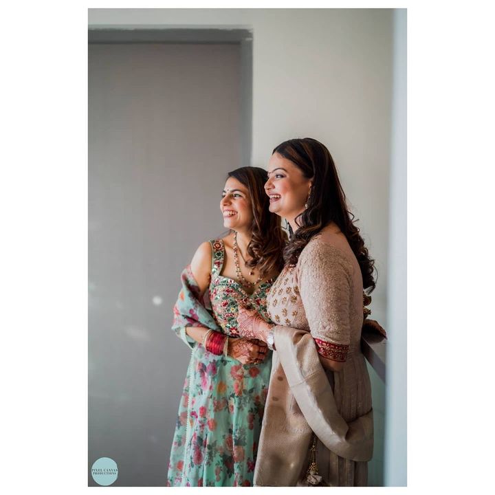 krutidavepatel and kairavi12 are sisters bonding over the wedding festivities and cherishing the old memories in beautiful outfits and beaming smiles.

@kairavi12 Outfit Credits: @mymyahmedabad

#ClientDiaries #MyMyCollection #Clothing #Fashion #Outfit #FashionOutfit #Dress #Kurta #EthnicCollection #FestiveWear #WeddingOutfits #Style #WomensFashion #Ahmedabad #SGHighway #SGRoad #CGRoad #Gujarat #India