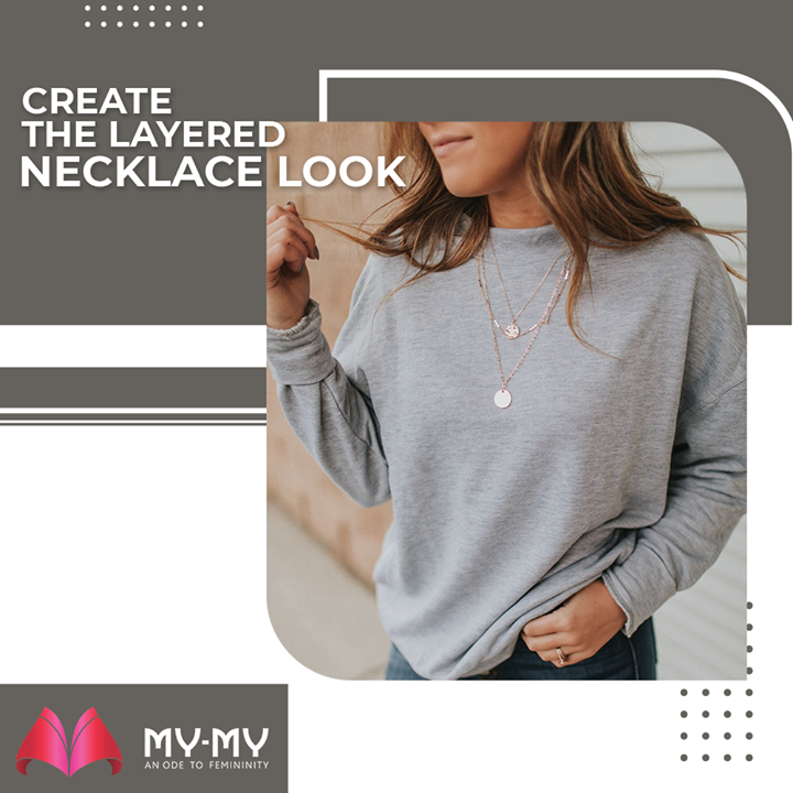 Fashion Tip: Layer the delicate necklaces with chunky chains to get a perfect Layered Necklace Look.

#MyMy #MyMyCollection #Clothing #Fashion #Tees #Shorts #OversizedShirt #Shirt #ShirtsFor #Women #LayeringClothes #Casual #Style #WomensFashion #ExculsiveEnsembles #ExclusiveCollection #Ahmedabad #Gujarat #India
