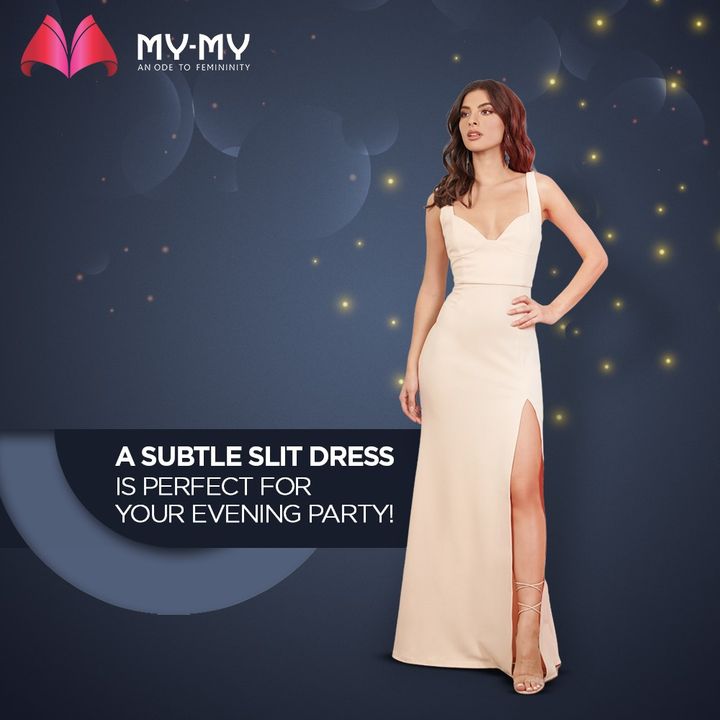 Fashion Tip: A Subtle Slit Dress in a muted color palette will be perfect for your Evening Party.

#MyMyCollection #SlitDress #Clothing #Fashion #Outfit #FashionOutfit #EthnicCollection #FestiveWear #WeddingOutfits #OOTD #Style #WomensFashion #Ahmedabad #SGHighway #SGRoad #CGRoad #Gujarat #India
