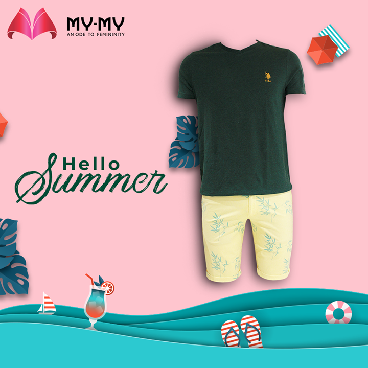 Bid adieu to the Winter blues with an outfit that describes what Summer is all about!

#MyMy #MyMyCollection #ExclusiveCollection #MensClothing #MensFashion #FashionWear #Trendy #Clothes #Fashion #Shopping #SGHighway #SGRoad #CGRoad #Ahmedabad #Gujarat #India