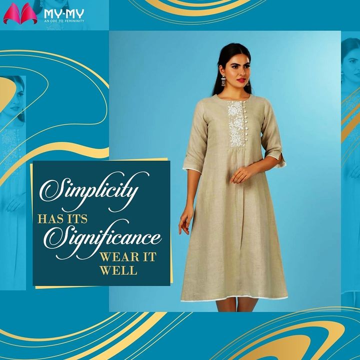 The Most Awestruck moments are created with Sheer Simplicity.

So, Dress Well to Look Graceful.
Shop With My My.

#MyMy #MyMyCollection #Clothing #Fashion #Outfit #FashionOutfit #summerwear #summeroutfits #simplicity #grace #Style #WomensFashion #Ahmedabad #SGHighway #SGRoad #CGRoad #Gujarat #India