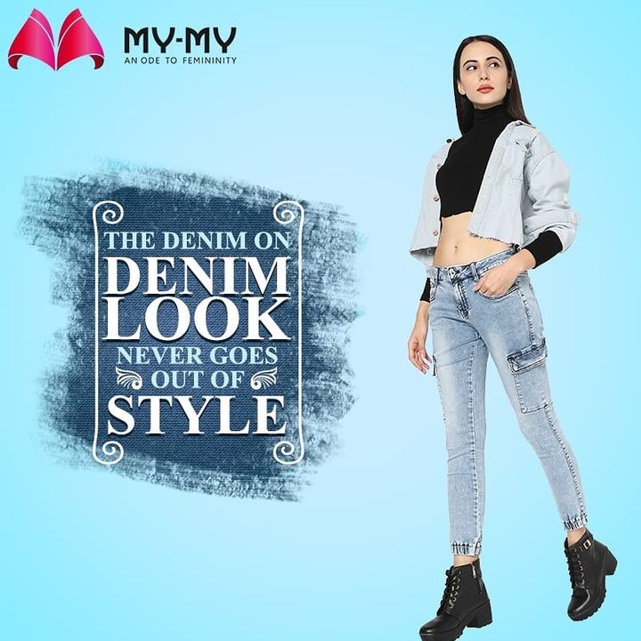 Shop outfits that never go out of style from your nearest My-My stores
.
.
.
.
#denimwear #denim #denimondenim #denimjeans #denimjackets
#MyMy #MyMyCollection #stylishoutfits 
#Clothing #Fashion #Outfit #FashionOutfit #summerwear 
#casualwear #casualwears #intimatewear 
#swimwearfashion #swimwear #summeroutfits  #fashioninahmedabad 
#ahmedabadclothing #ahmedabadfashion #gujaratfashion #WomensFashion #Ahmedabad #SGHighway #SGRoad #CGRoad