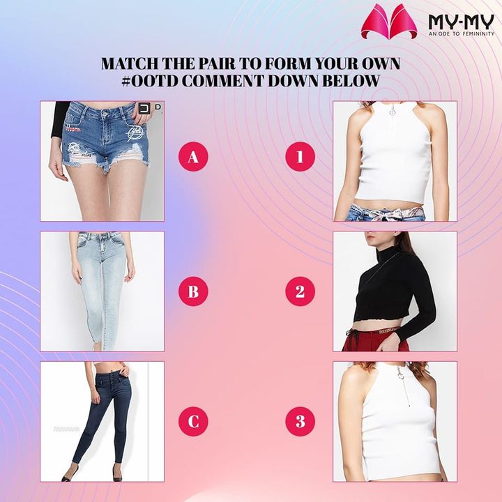 Tell us your Hot Pick from the above options & also What occasion would you flaunt this pair of yours? ✨

Shop it now from My-My!🛍️

#matchit #flauntit #trendy #shopping #womenfashion #basic #classyclothes
