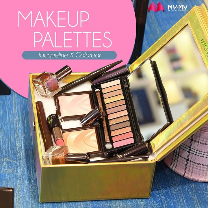 We’re in the mood to just get ready using this Colorbar  X Jacqueline Fernandes Makeup Pallete, and dance it out this weekend.

What’s your choice of makeup palette?

It’s Limited edition ladies!
Grab one from My My stores. 

#makeup #motd #weekend #weekendmakeup #weekendlooks #makeuppalette #colorbar #colorbarpalette #jacqueline #jacquelinexcolorbar