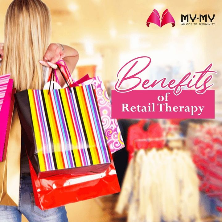 Don't believe in the power of #retailtherapy yet?

Studies show that 62% of consumers shop to make themselves feel good❤️

Here are more reasons to indulge in healthy retail therapy:
-Immediately happy
-Sense of control of the personal environment
-Interests are peaked
-Feels like getting a reward/return
-Instant mood uplifter

Are you now convinced? 
Bust your Stress with some Shopping now, only at My-My 

#retail #retailtherapy #shopping #shopnow #shopoffline #showroom #fashiontherapy #fashionshowroom #womensfashion #womenswear #mensfashion #mymyahmedabad