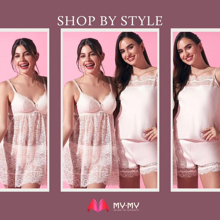 Shop according to your style and preference! Come to MY-MY and be enamoured by our amazing range of collections

 #mymyahmedabad #MyMyCollection #intimatewear #latestcollection #comfortablelingerie #lingerie2022 #trending #personalshopper #shoppingahmedabad