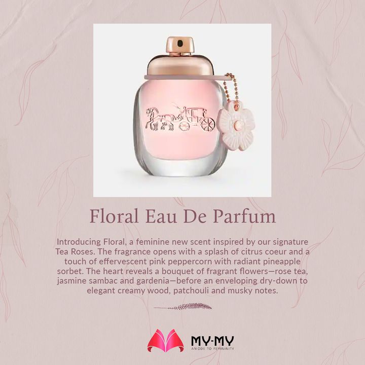 Let the summer breeze carry your floral perfume and spread magic around you! Get your hands on our new Floral Eau De Parfum from MY-MY Store.

 #MyMyCollection #mymyahmedabad #shoppingahmedabad #perfumecollection #perfumeaddict #scentoftheday #fragrancelover #floralscent #trending #shop #personalshopper