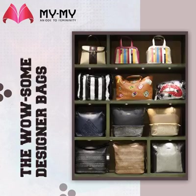 Have you been looking for the trendy & impeccably designed handbags that will correctly match your outfits?

Then halt, and consider your search over at My-My.

#Wowsome #DesignerBags #MYMYStore #BagsToFallFor #EverydayEssentials #Fashion #DesignerBags #Shopping #FashionStore #Gujarat #India