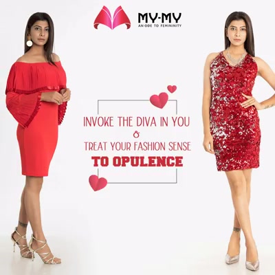 This Valentine’s Day, invoke the diva in you & treat your fashion sense to opulence with outfits from the luxury retail store; My-My

#DazzleYourValentine #MonthOfLove #FlauntYourFashion #MyMy #MyMyCollection #WesternOutfits #ExculsiveEnsembles #ExclusiveCollection #Ahmedabad #Gujarat #India