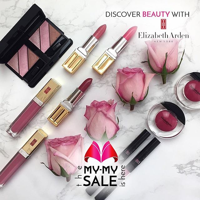 Look your best with America’s iconic cosmetic brand, Elizabeth Arden. Stop by our Once-A-Year SALE and find great deals on cosmetics, skincare and much more. 
Visit your nearest My-My shop located at C.G. Road and S.G. Highway.

#MyMyAhmedabad #Sale2017