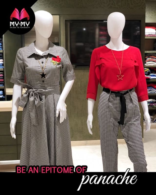 Let your outfit do the talking with elegance‬‬‬ #Style #CurrentTrend #NewTrend #MyMyAhmedabad #FemalelFashion #Fashion