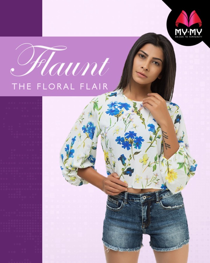 Summers is all about flaunting the floral flair!

#MyMy #MyMyAhmedabad #Fashion #Ahmedabad