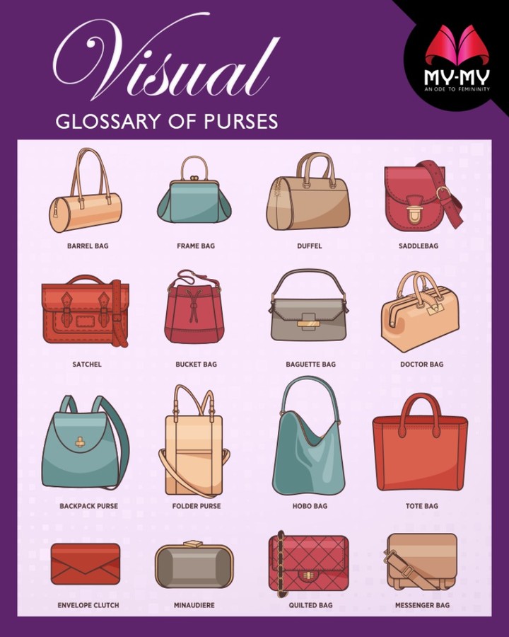 Here’s your guide onto the glossary of purses.

#FashionTips #MyMyAhmedabad #Fashion #Ahmedabad