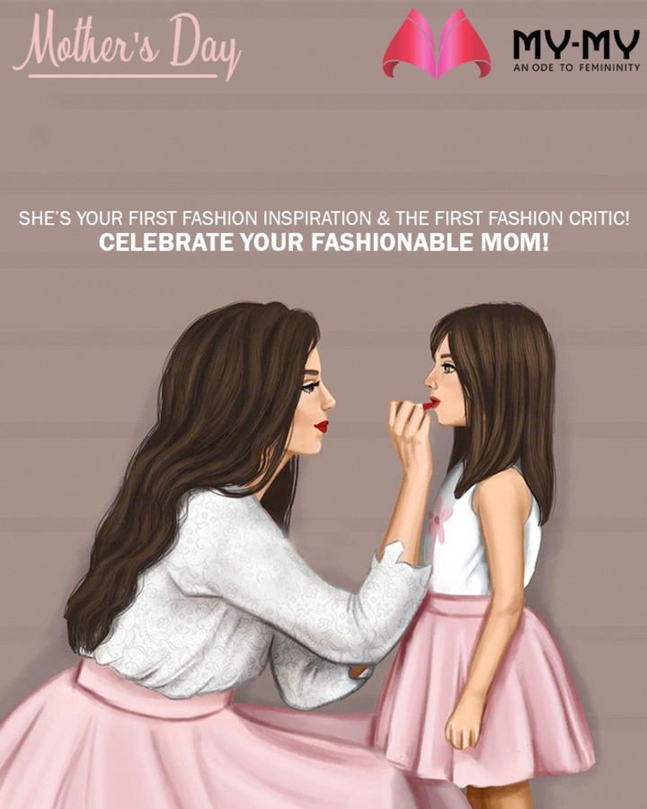She’s your first fashion inspiration & the first fashion critic! Celebrate your fashionable MOM!

#HappyMothersDay #MothersDay #MothersDay18 #MyMy #MyMyAhmedabad #Fashion #Ahmedabad