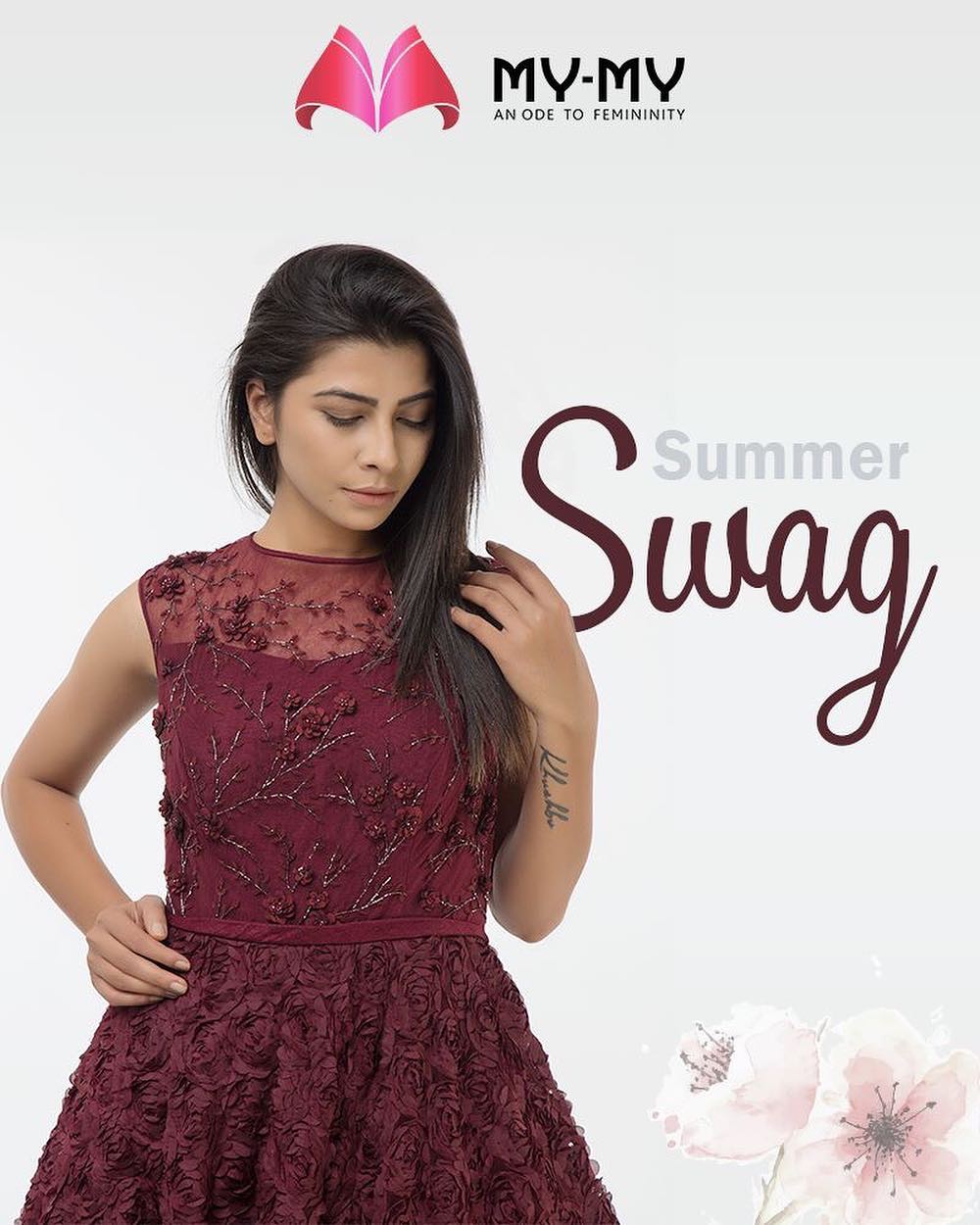 Dresses that add the perfect SWAG to your look! 
#SummerWardrobe #MyMy #MyMyAhmedabad #Fashion #Ahmedabad