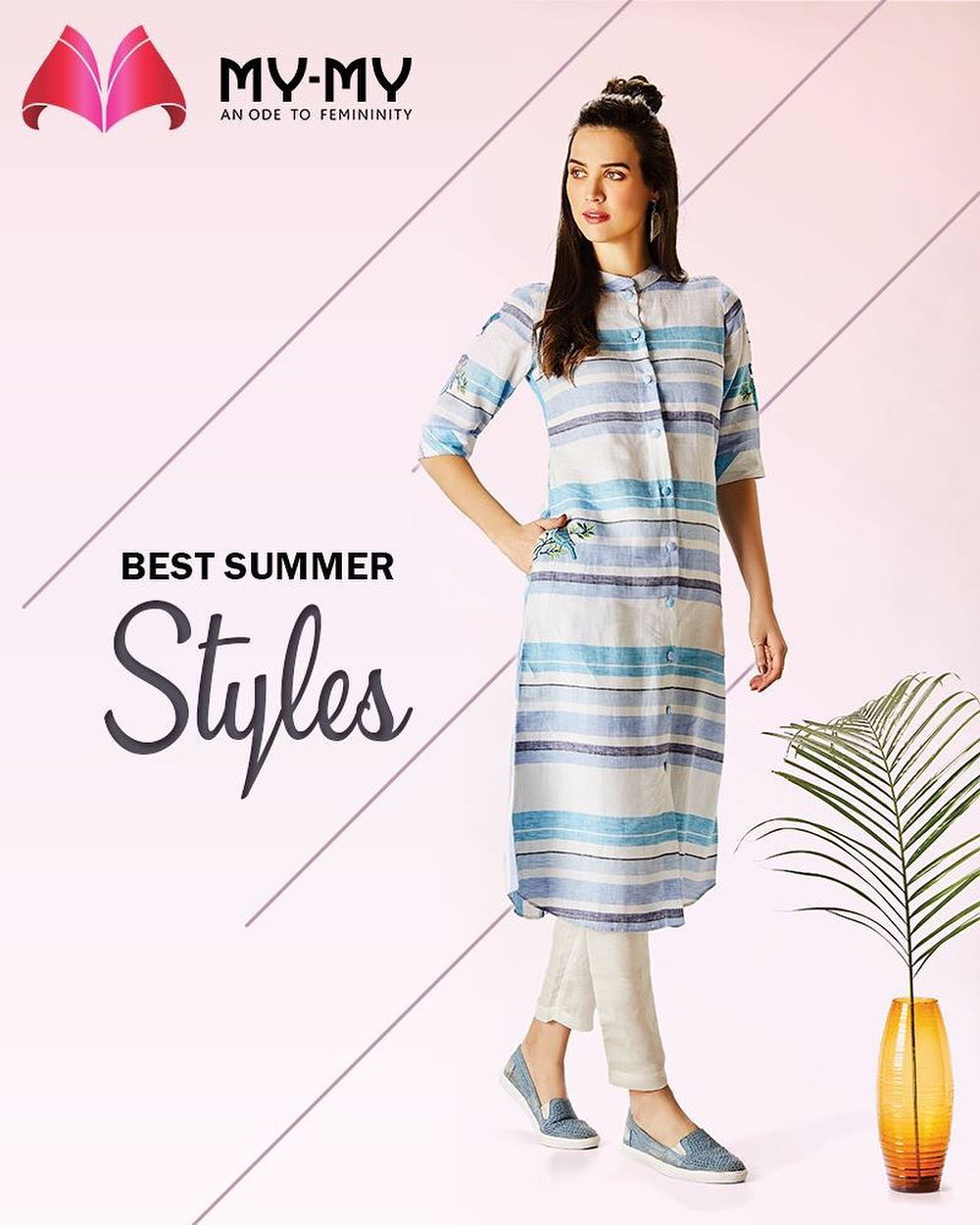 Don the best summer looks with gorgeous dresses! 
#SummerWardrobe #MyMy #MyMyAhmedabad #Fashion #Ahmedabad