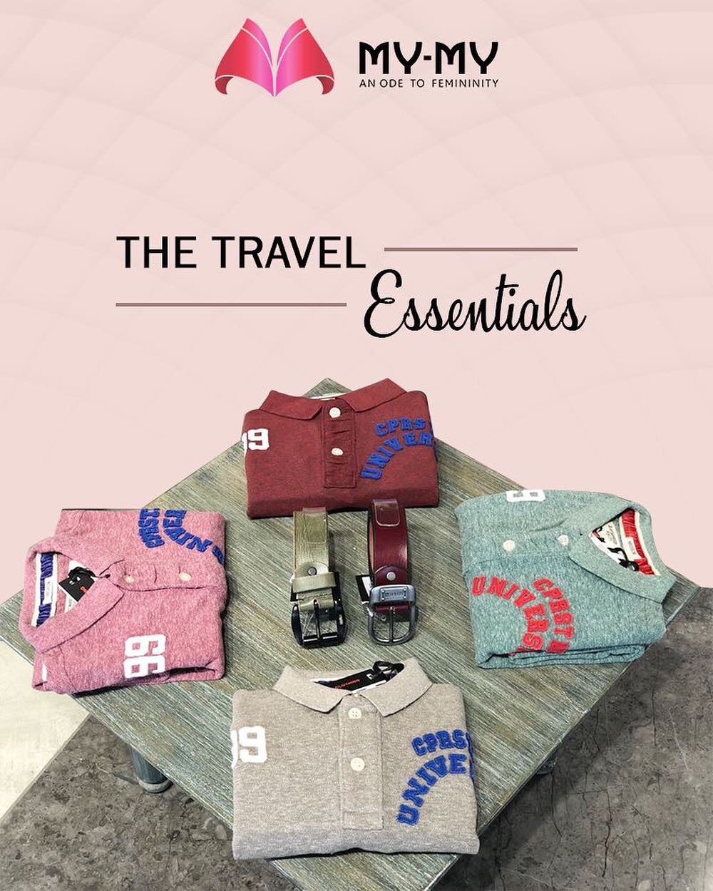 We just cracked the code for the travel-essentials you need this weekend

#SummerWardrobe #MyMy #MyMyAhmedabad #Fashion #Ahmedabad #TravelEssentials