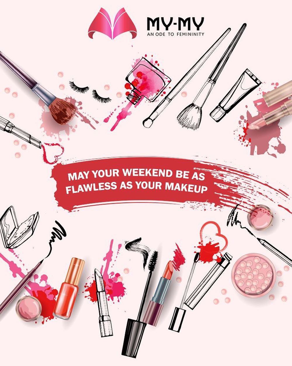 Rock your #Weekend with gorgeousness! 
#MyMy #MyMyAhmedabad #Fashion #Ahmedabad #SummerColors #Cosmetics