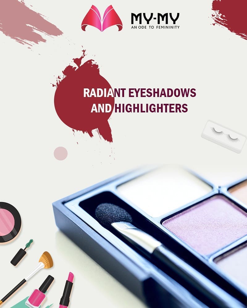 Add a depth and dimension to your eyes, by using eye shadows and highlighters

#MyMy #MyMyAhmedabad #Fashion #Ahmedabad #Makeup