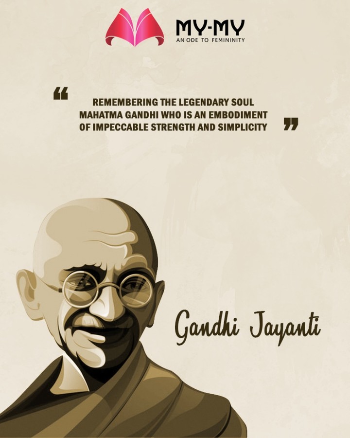 Remembering the legendary soul Mahatma Gandhi who is an embodiment of impeccable strength and simplicity

#GandhiJayanti #2ndOct #MahatmaGandhi #MyMy #FashionTrends #MyMyAhmedabad #Fashion #Ahmedabad