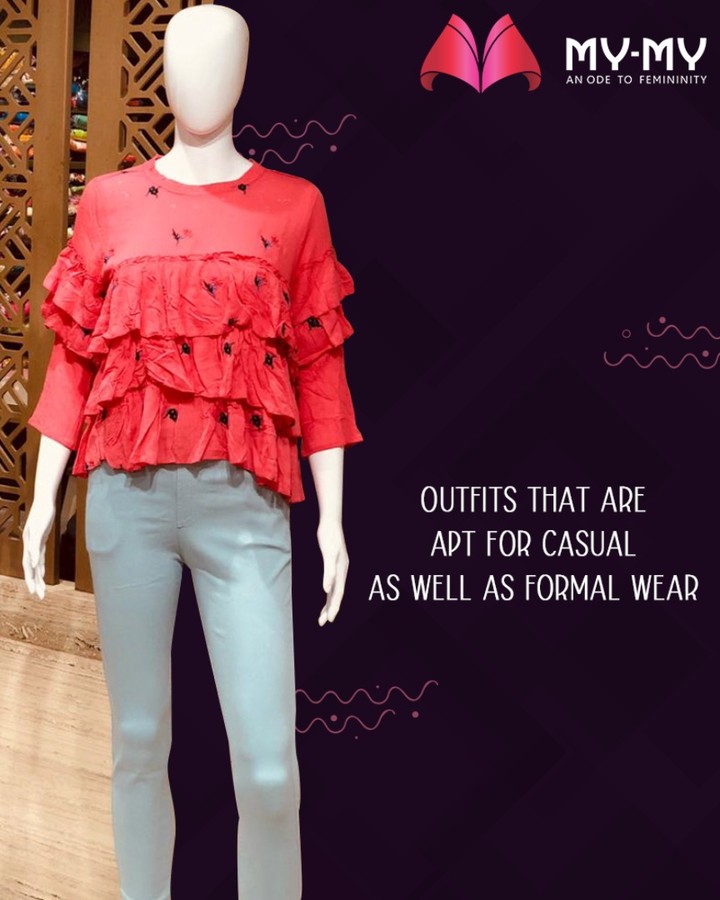 My-My offers apparels that can be worn as both casual and formal wear.

#MyMy #MyMyCollection #ExculsiveEnsembles #ExclusiveCollection #Ahmedabad #Gujarat #India