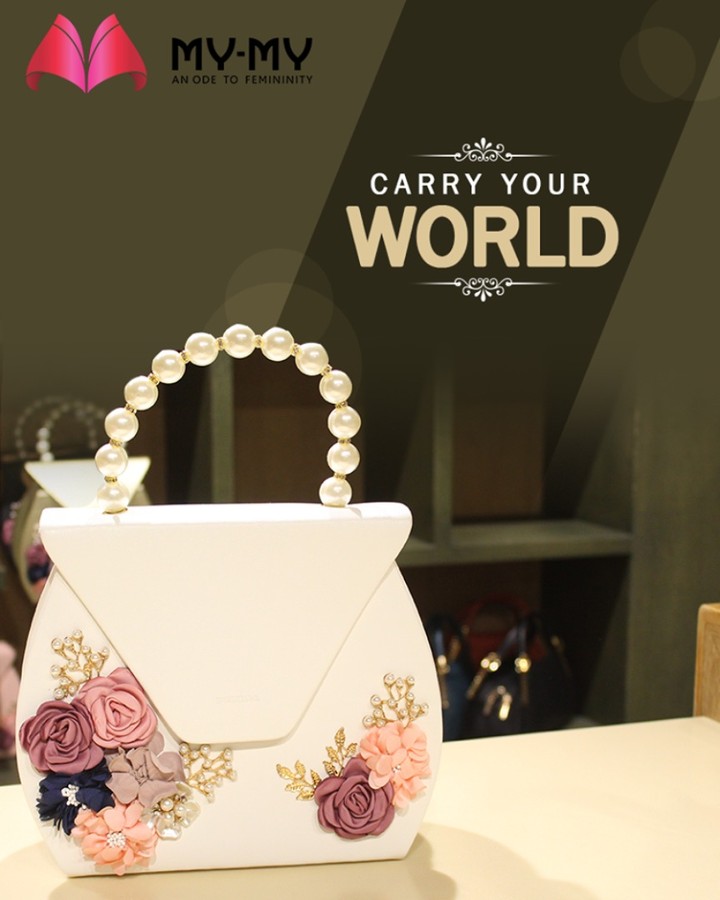 Hand-pick the designer bag that best fits your choice and carry your world in style.

#MYMYStore #BagsToFallFor #EverydayEssentials #Fashion #DesignerBags #Shopping #FashionStore #Gujarat #India
