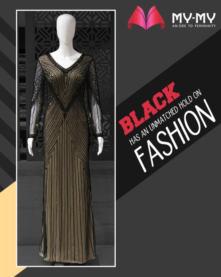 Black has an unmatched hold on fashion.
Foolproof your wardrobe with a must-have, bold and beautiful black dress!

#BoldAndBeautifulBlack #BlackIsBae #ChicAndBold #LookStellar #FascinatingFashionDestination #FemaleFashion #Ahmedabad #EthnicWear #BeautifulDresses #Sparkle #Gujarat #India