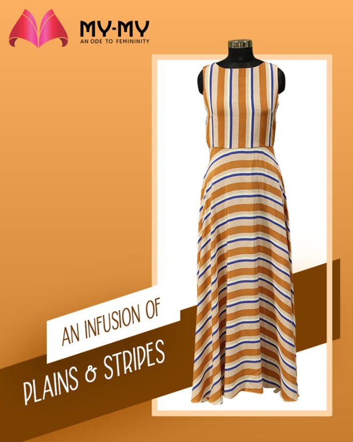 Get yourself this wardrobe staples that re-defines the epitome of versatility from your style partner My-My

#PlainsAndStripes #AssortedEnsembles #AestheticPerfection #ChicAndBold #LookStellar #FascinatingFashionDestination #FemaleFashion #Ahmedabad #BeautifulDresses #Sparkle #Gujarat #India
