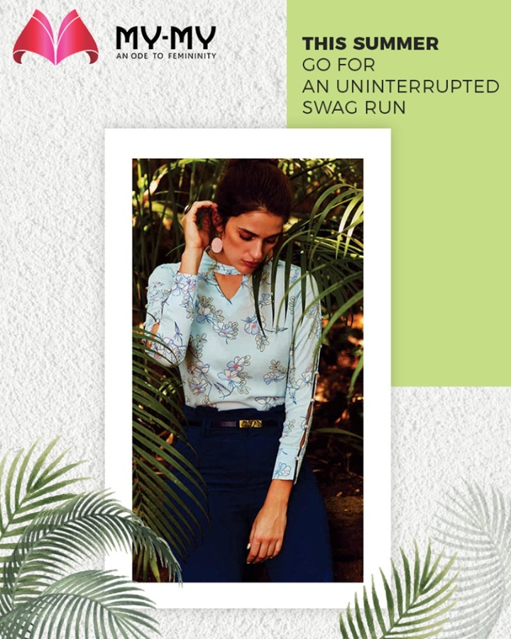 Beat the heat in style and go for an uninterrupted swag run this summer with My-My.

#SummerTrends #DroolworthyDesign #TrendingOutfits #AssortedEnsembles #FemaleFashion #SummerColours #SummerWardrobe #Ahmedabad #MYMY #Gujarat #India