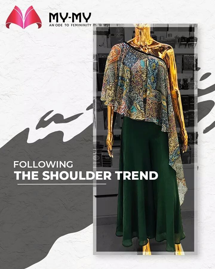Keep your head high & dazzle your day ahead with this off-beat one shoulder top! 
#MyMy #MyMyCollection #ExculsiveEnsembles #ExclusiveCollection #Ahmedabad #Gujarat #India