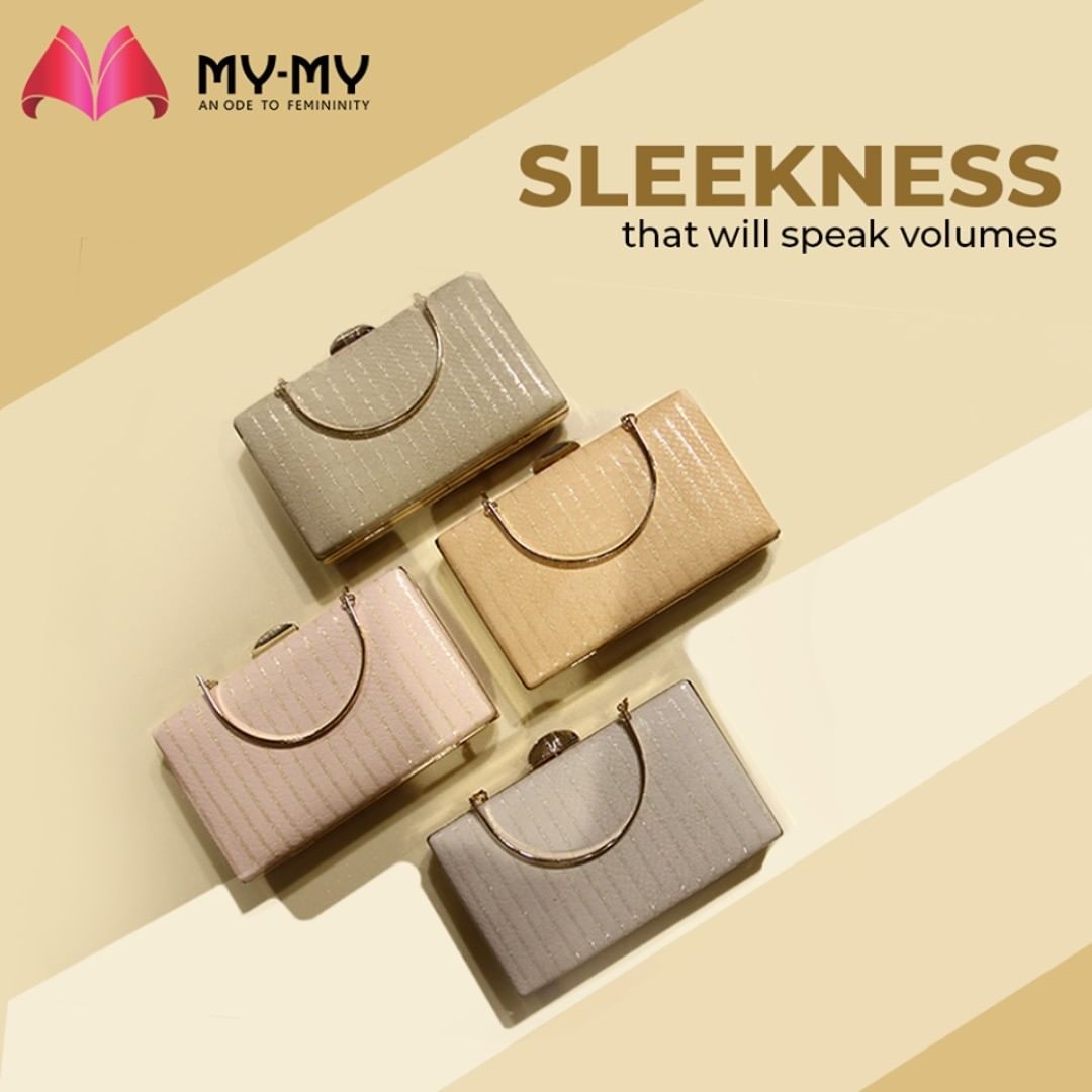 Accessorize your look with this exquisitely crafted sleek accessory, whose sleekness will speak volumes of your style.

#MyMy #MyMyCollection #femalefashion #womensstyle #studentfashion #womensfashionwear #urbanfashion #fashionmotivation #womenclothingstore #womensfashionrange #womensurbanfashion #fashion #vogue #clothes #ExculsiveEnsembles #ExclusiveCollection #Ahmedabad #Gujarat #India